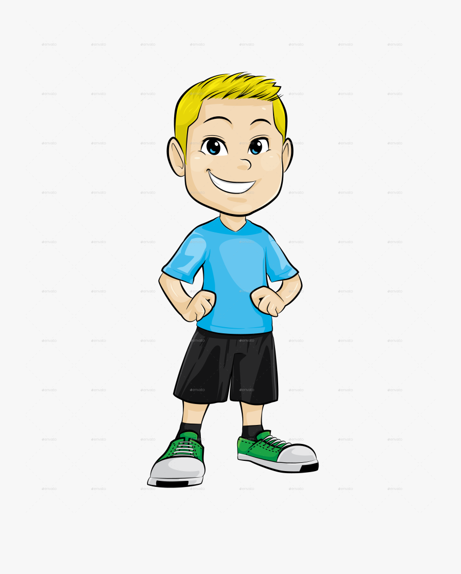 Png File Mart Library - Cartoon Boy Transparent Background, Transparent Clipart