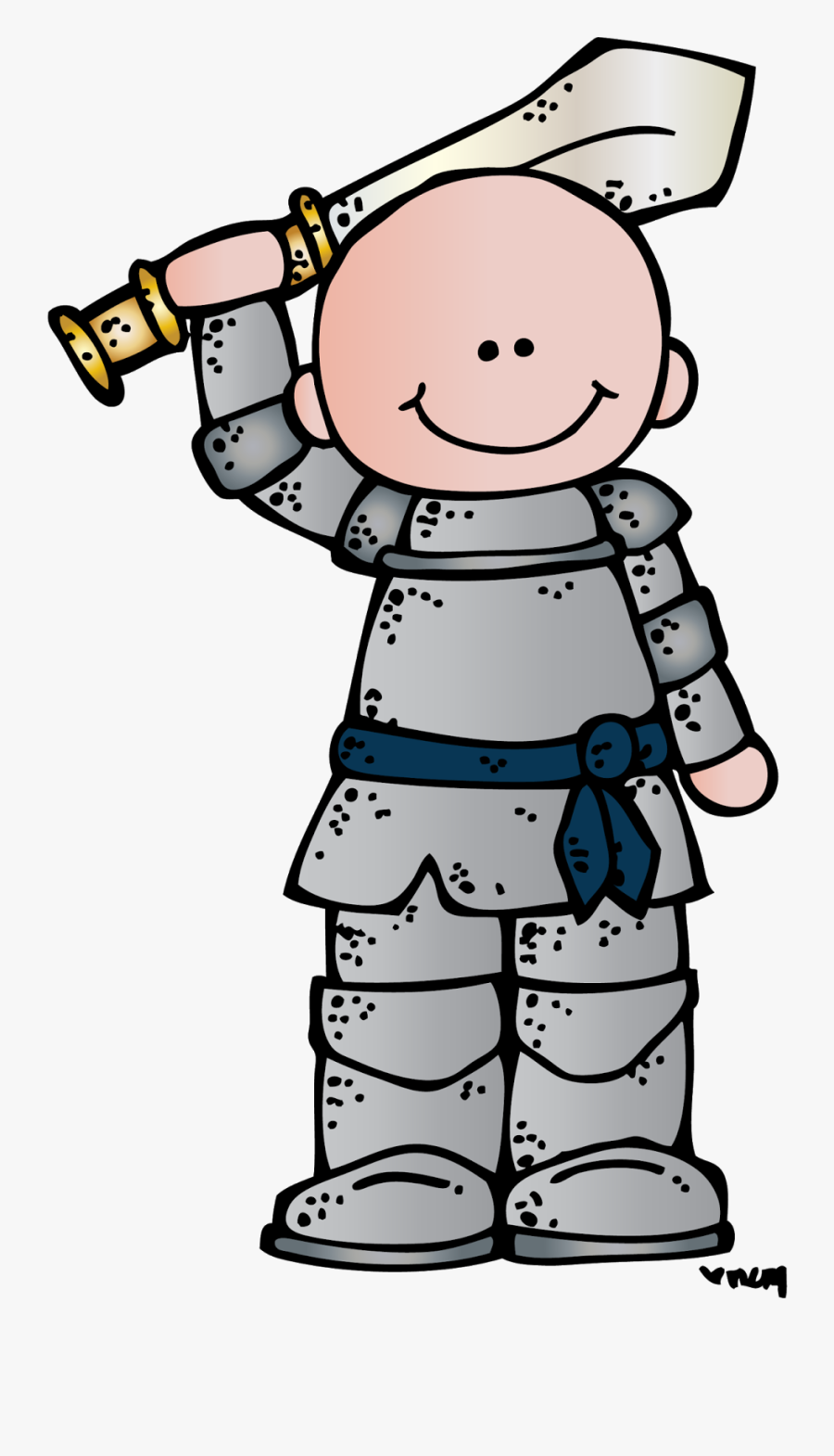 Engineer Clipart Melonheadz - Melonheadz Knight, Transparent Clipart