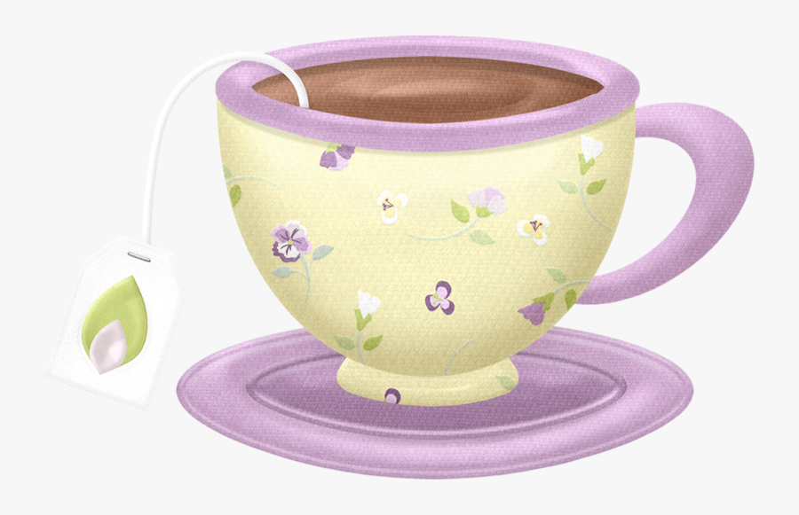 Tea Cup Purple Clip Art , Free Transparent Clipart - ClipartKey