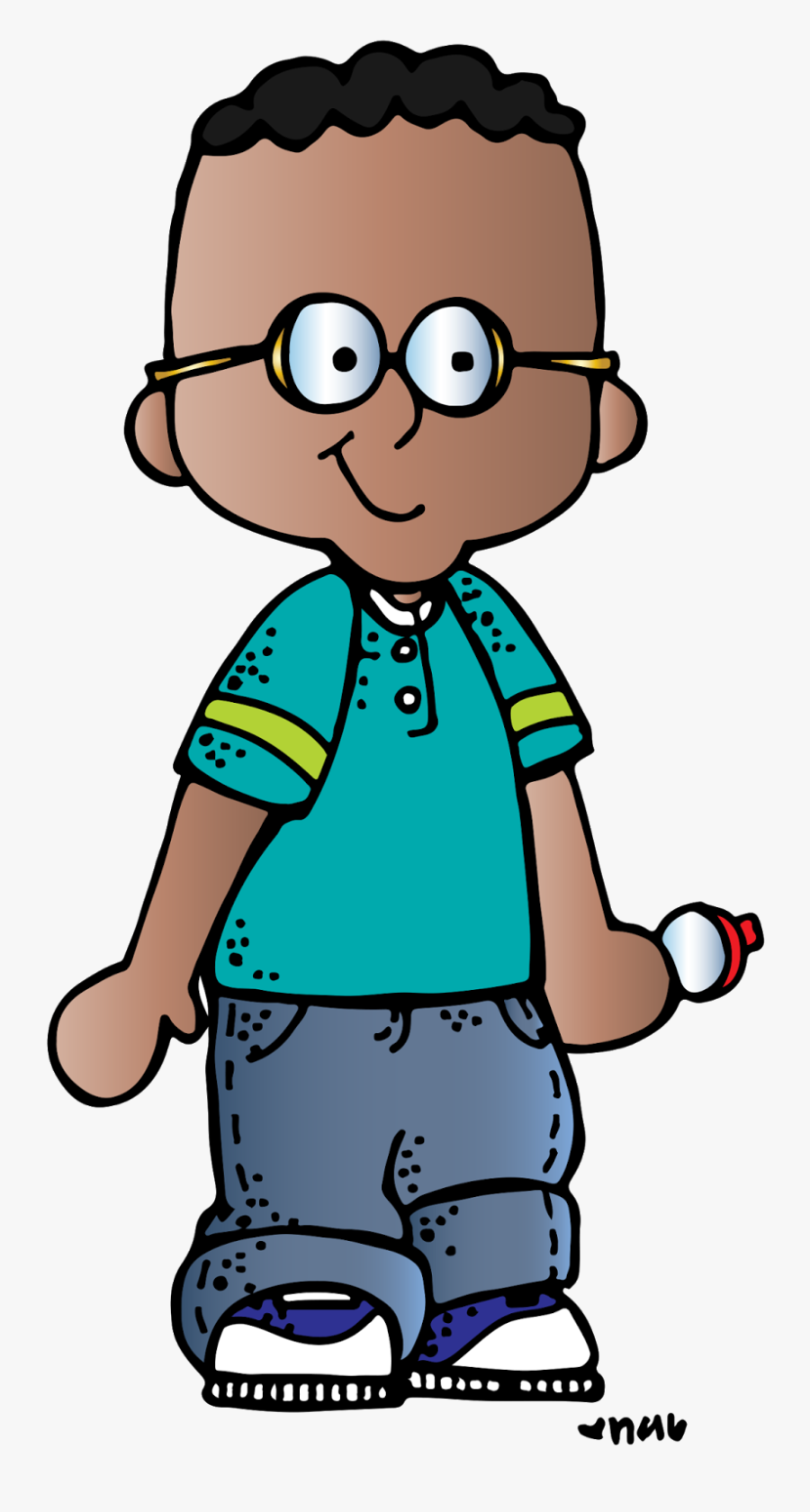 Melonheadz Eye Clipart - Free Vector Images Of Melonheadz With Glasses Clipart, Transparent Clipart