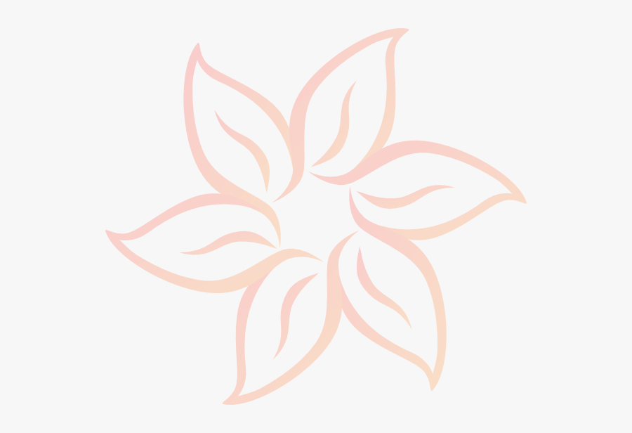 Flower Light Coral Svg Clip Arts - Flower Clipart, Transparent Clipart