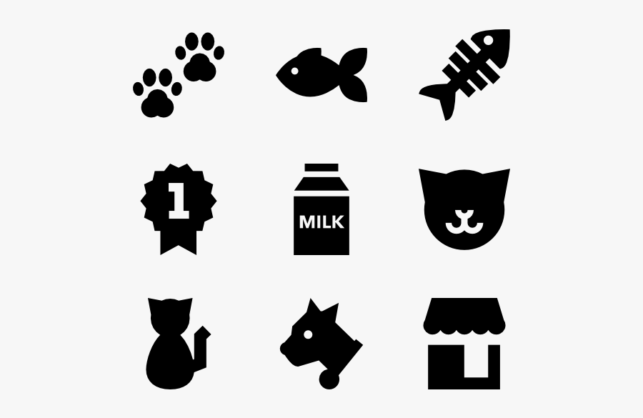 Cat - Icon Transparent Background Pet, Transparent Clipart