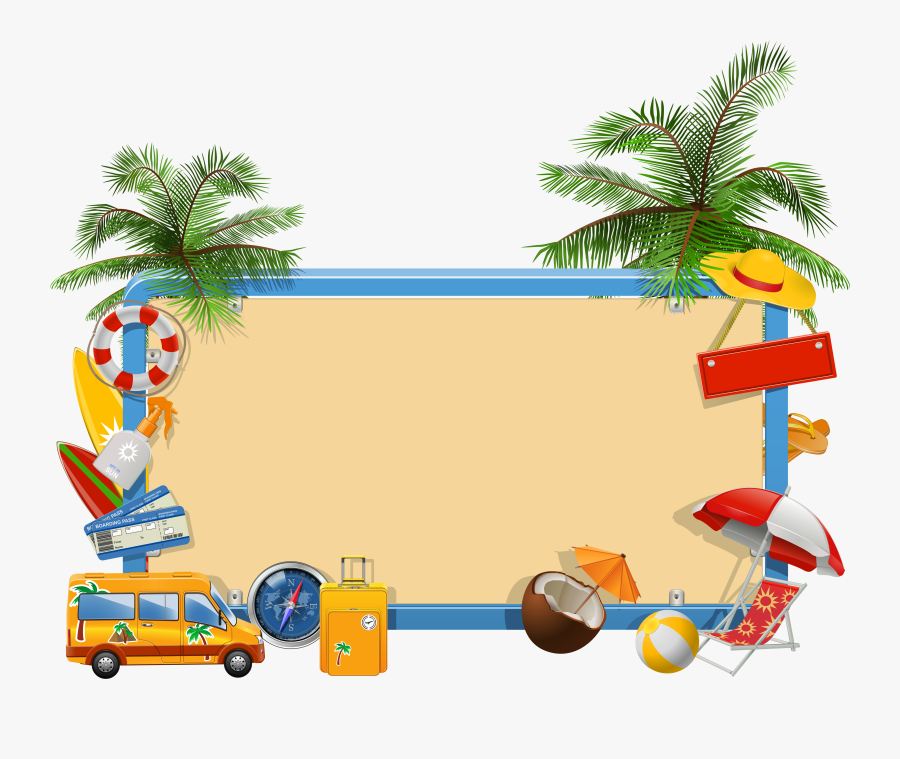 Free Vacation Clipart - Summer Vacation Clipart, Transparent Clipart