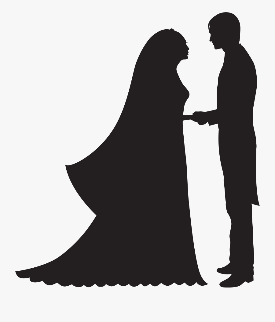 Bride And Groom Png Clip Art, Transparent Clipart
