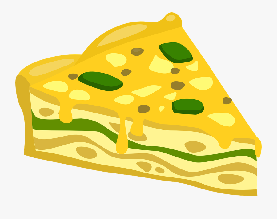 Food,yellow,fruit - Spanish Tortilla Clip Art, Transparent Clipart
