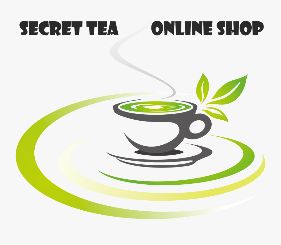 Home Secret Online Shop - Green Tea Cup Vector Png, Transparent Clipart