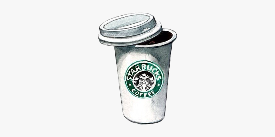 Coffee Cappuccino Stamped Tea Mug Starbucks Drawing - Starbucks Coffee Cup Sketch, Transparent Clipart