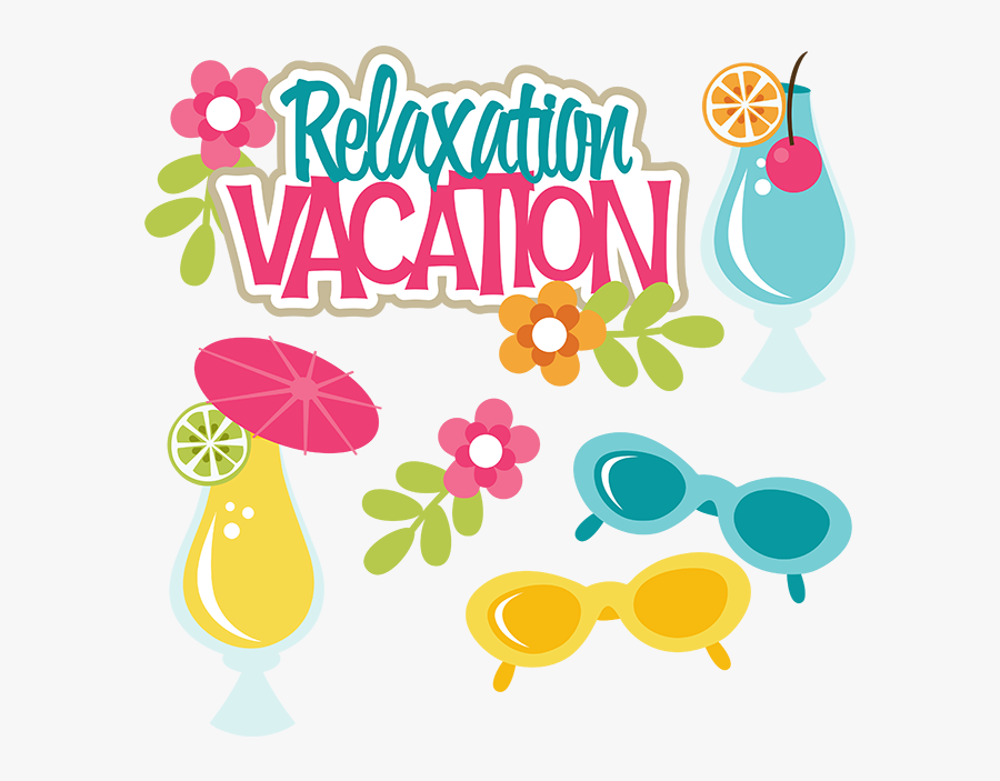 Clip Transparent Relaxation Svg Files For - Transparent Vacation Png, Transparent Clipart