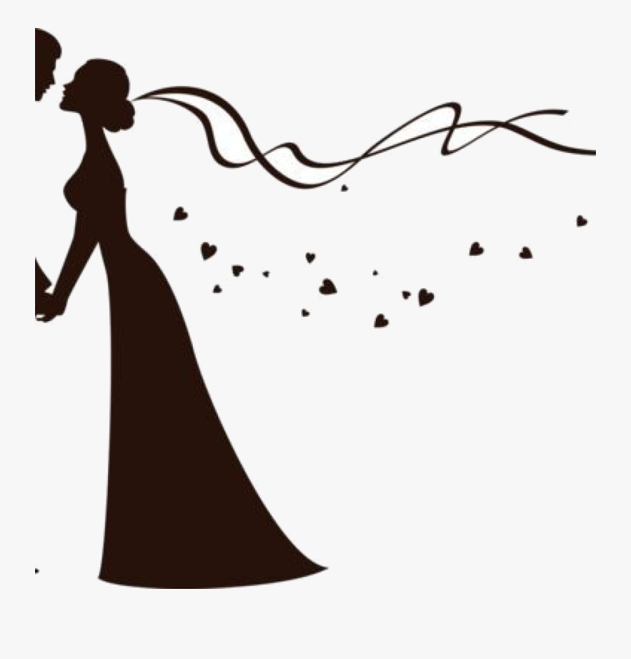 Wedding Images Clip Art Bride And Groom Clipart Free - Bride And Groom Svg, Transparent Clipart