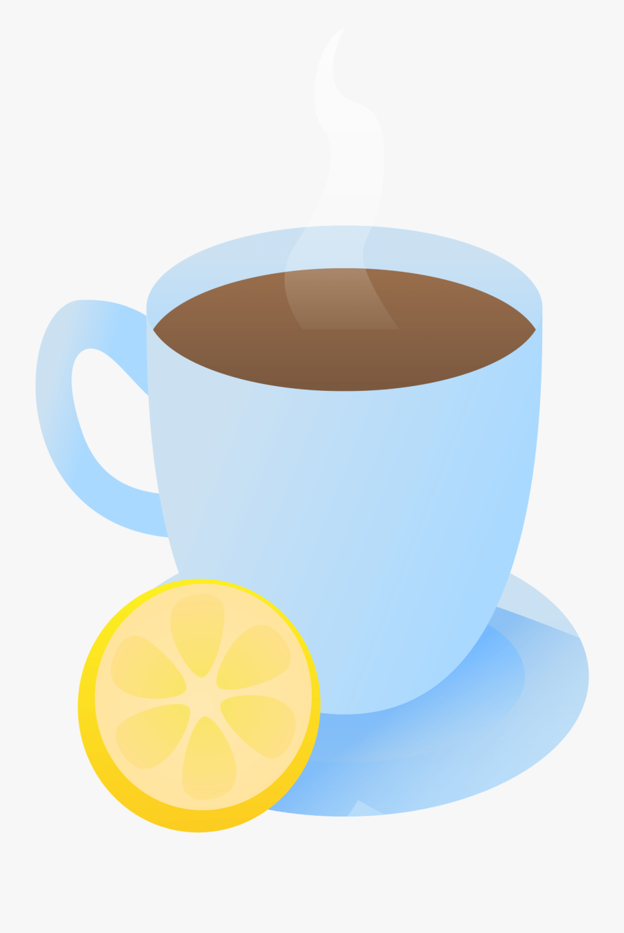 Tea Clipart Lemon Tea - Coffee Cup, Transparent Clipart