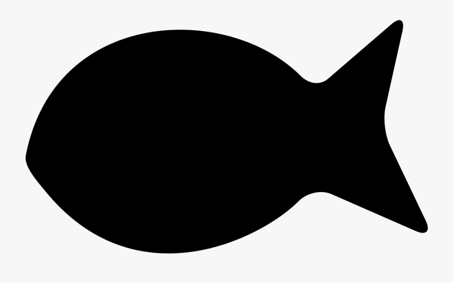 Goldfish Clipart Silhouette - Fish Silhouette Clipart, Transparent Clipart