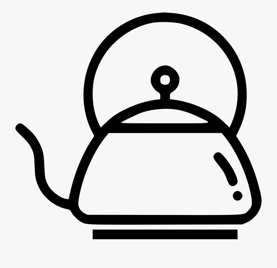 Tea Pot Kettle Drink Brew Boil Svg Png Icon Free Download - Kettle Icon Png, Transparent Clipart