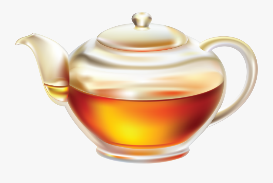 Tea Clipart Transparent Background - Tea Pot Transparent Background, Transparent Clipart