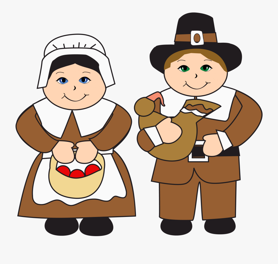 Thanksgiving Pilgrim Clipart - Pilgrims Clipart, Transparent Clipart