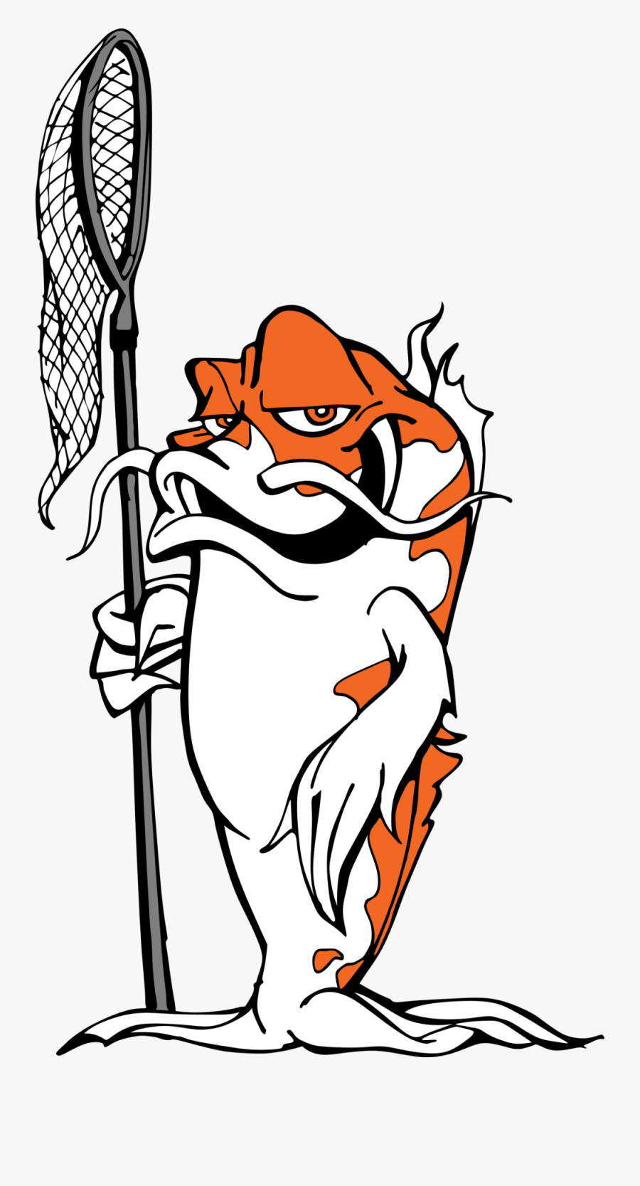 Goldfish Clipart Fish Pond - Cartoon, Transparent Clipart