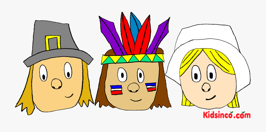 Pilgrims And Indians Clipart, Transparent Clipart