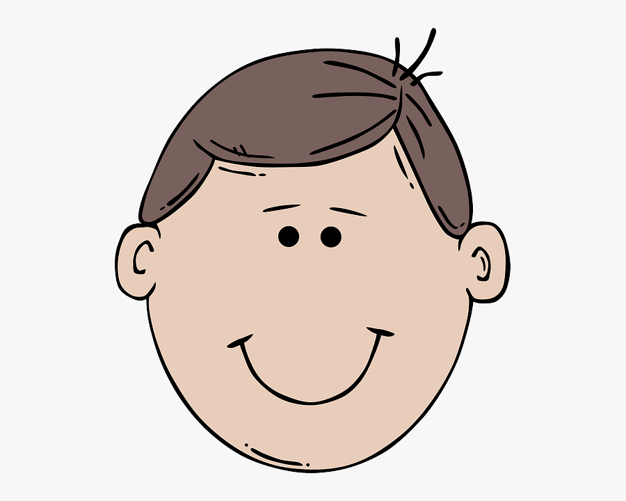 Father - Face - Clipart - Brother Face Clipart, Transparent Clipart