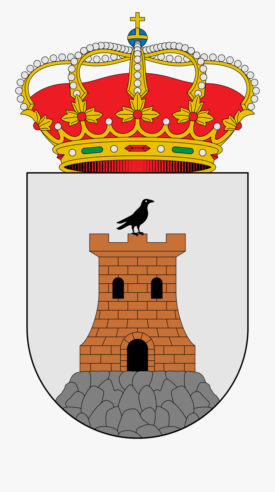 Clip Art Mota Spanish - Valdeolmos Escudo, Transparent Clipart