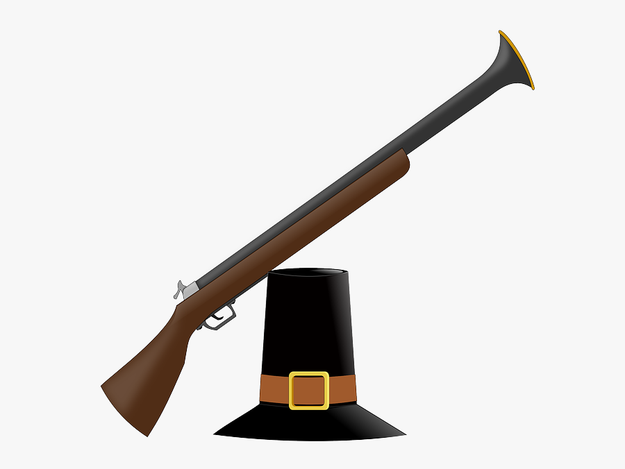 Pilgrim Clipart Musket - Musket Clipart, Transparent Clipart