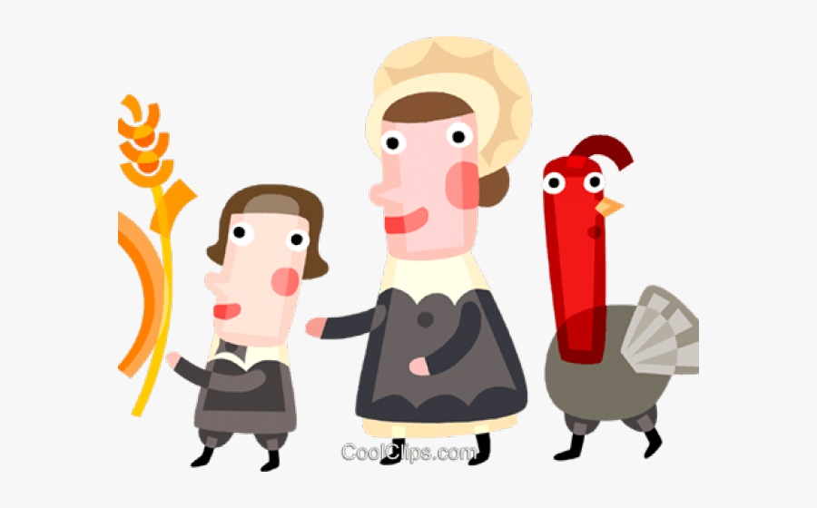 Pilgrim Clipart Pioneer - Happy Thanksgiving Letter, Transparent Clipart