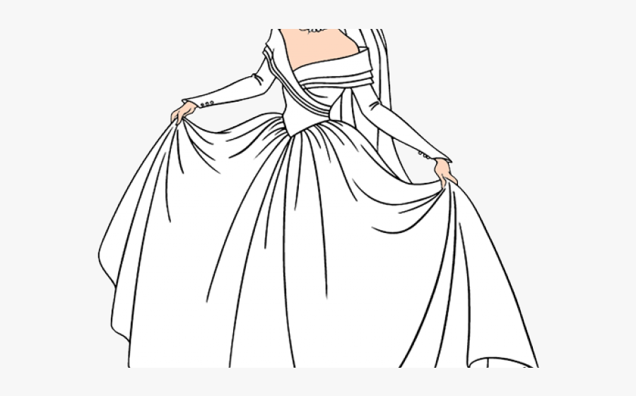 Disney Cinderella Wedding Dress, Transparent Clipart