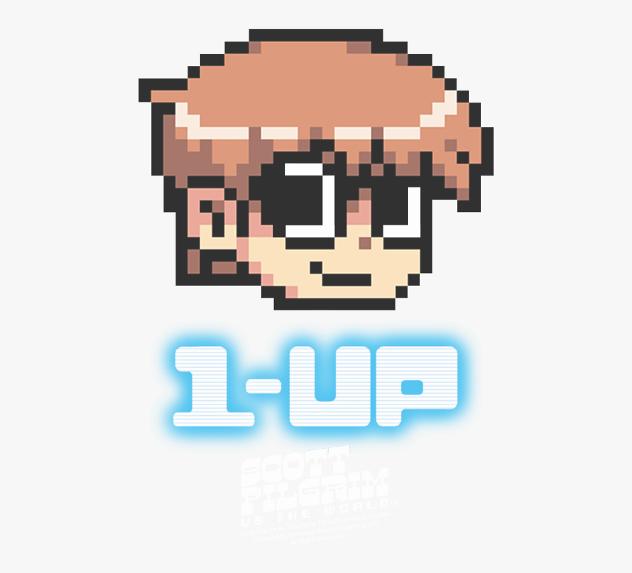 Scott Pilgrim Vs Clipart , Png Download - Scott Pilgrim Vs The World 1 Up, Transparent Clipart
