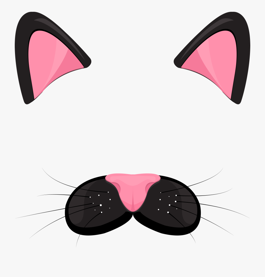 Cat Black Face Mask Png Clip Art Imageu200b Gallery, Transparent Clipart