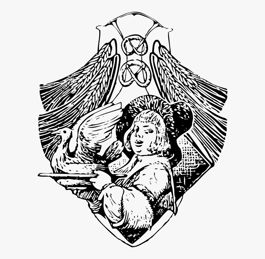 Pilgrim Serving The Bird - Clip Art, Transparent Clipart