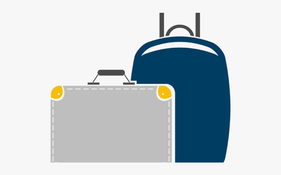 Hand Luggage Clipart, Transparent Clipart