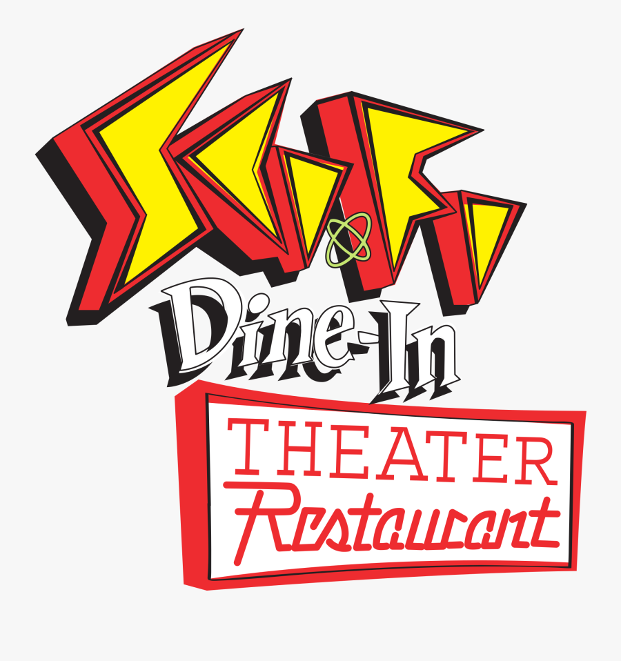 Theatre Clipart Dinner Theater - Sci Fi Dine In Theater Restaurant Logo, Transparent Clipart