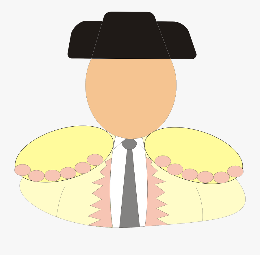 Matador Clipart Spanish Student - Torero .png, Transparent Clipart