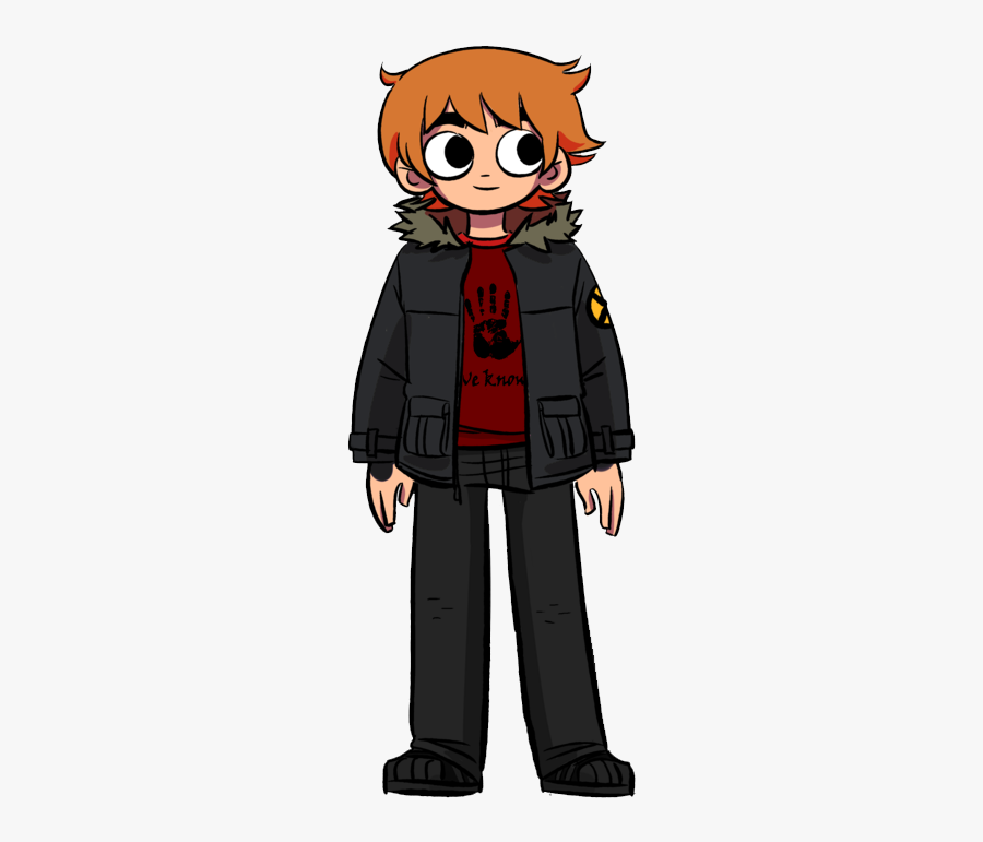Scott Dark Brotherhood T - Transparent Scott Pilgrim, Transparent Clipart