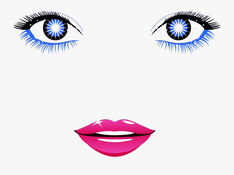 Clipart Abstract Female Face Clipart - พื้น หลัง รอย ยิ้ม, Transparent Clipart