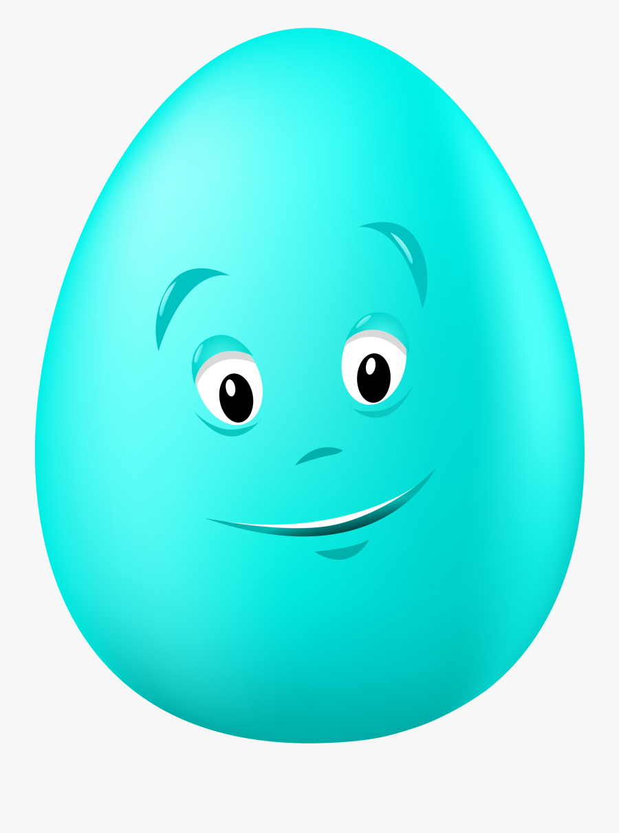 Face Clipart Transparent - Easter Eggs, Transparent Clipart