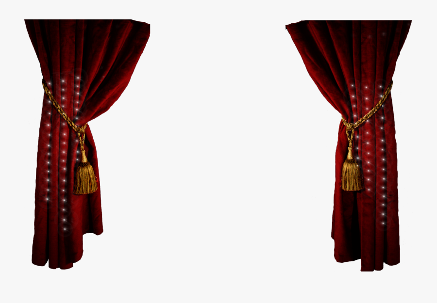 Drama Stage Curtains Png, Transparent Clipart
