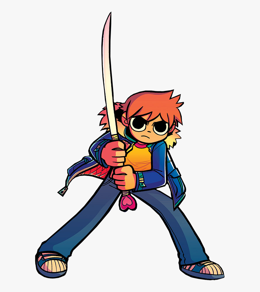 Scott Pilgrim Dbx Fanon - Comic Scott Pilgrim Characters, Transparent Clipart