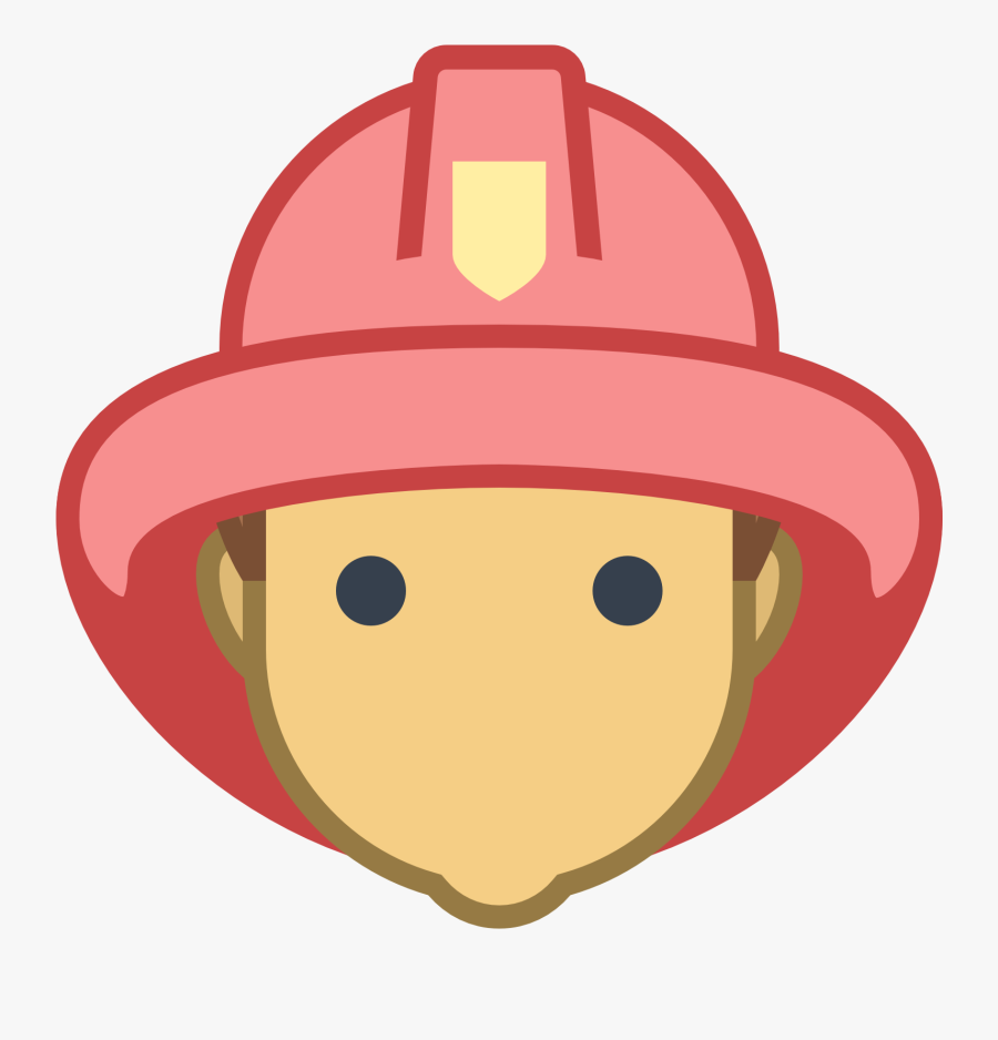 Fireman Badge Clipart - Fire Fighter Face Png, Transparent Clipart