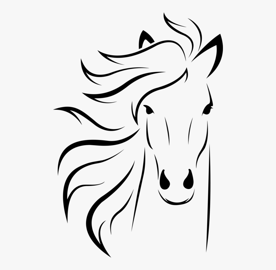 Thumb Image - Horse Face Clipart, Transparent Clipart