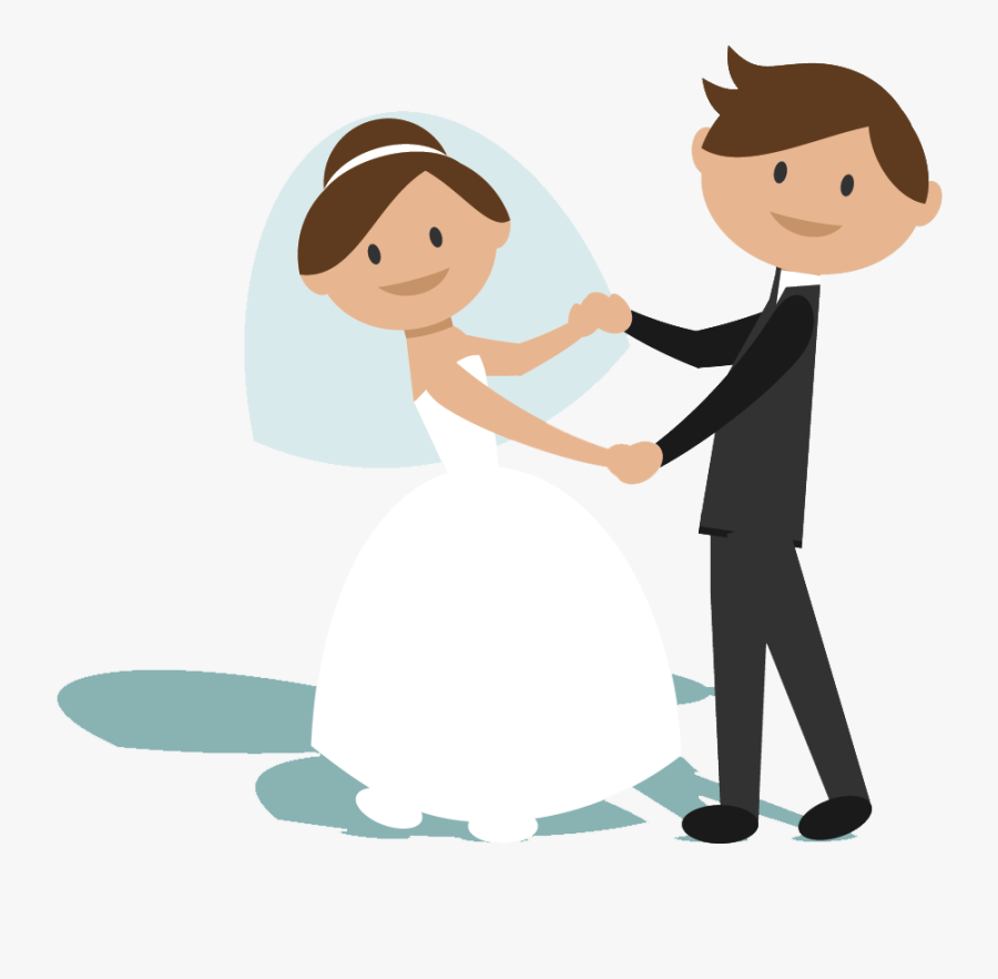 Bride Groom Clipart - Wedding Couple Clipart Png, Transparent Clipart
