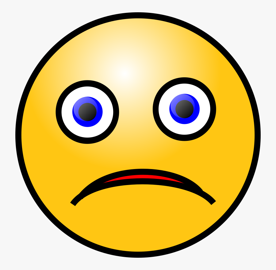 Cartoon Surprised Face - Face Amazed, Transparent Clipart