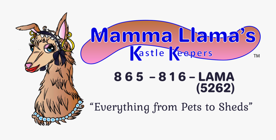 Mamma Llama"s - Cartoon - Cartoon, Transparent Clipart