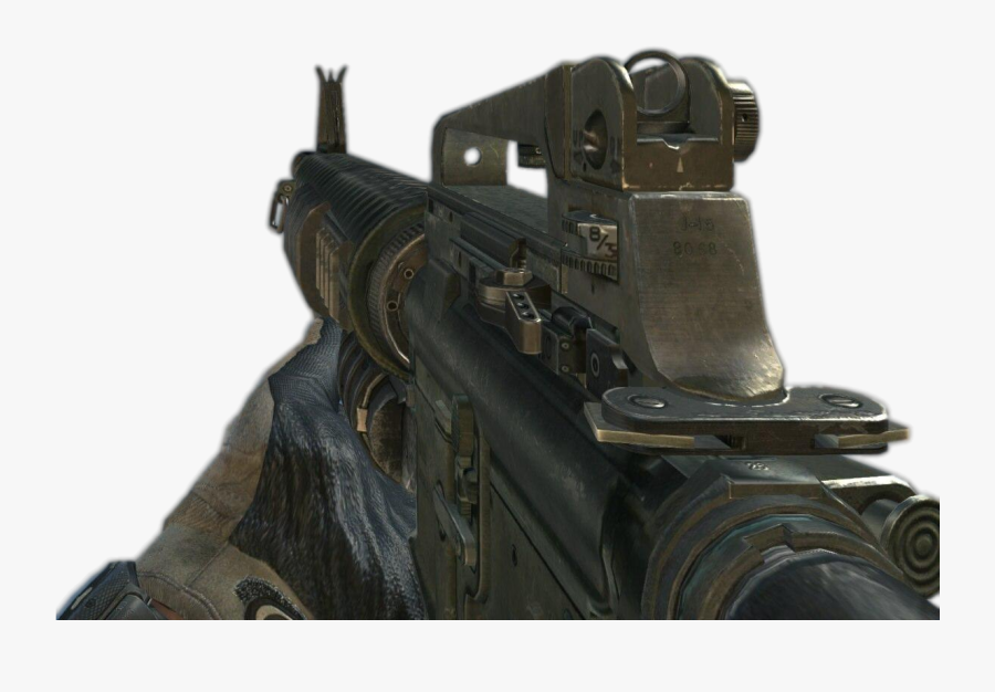 Mw3 M16 Png Banner Download - Heart Beat Sensor Gun, Transparent Clipart