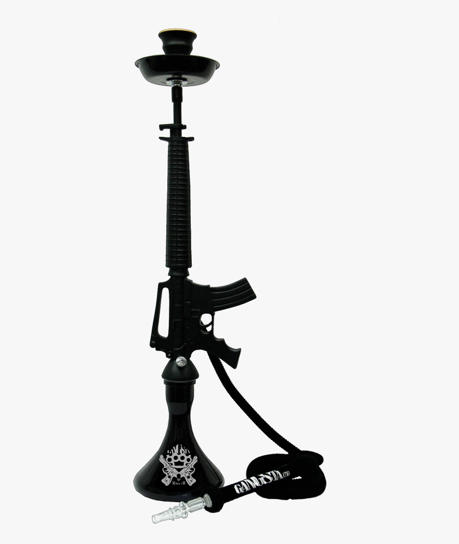 Inspired By M16 Assault Rifle Guns, Terminator Was - Gangsta Hookah, Transparent Clipart