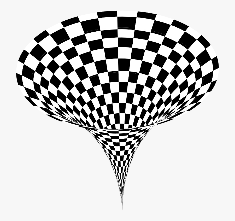Symmetry,monochrome Photography,monochrome - Op Art Spiral Gif, Transparent Clipart