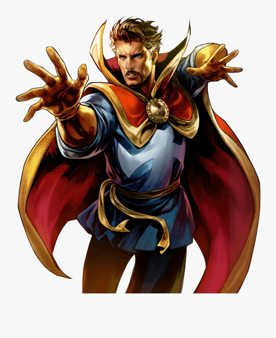 Click For Full Sized Image Doctor Strange - Marvel Battle Lines Doctor Strange, Transparent Clipart