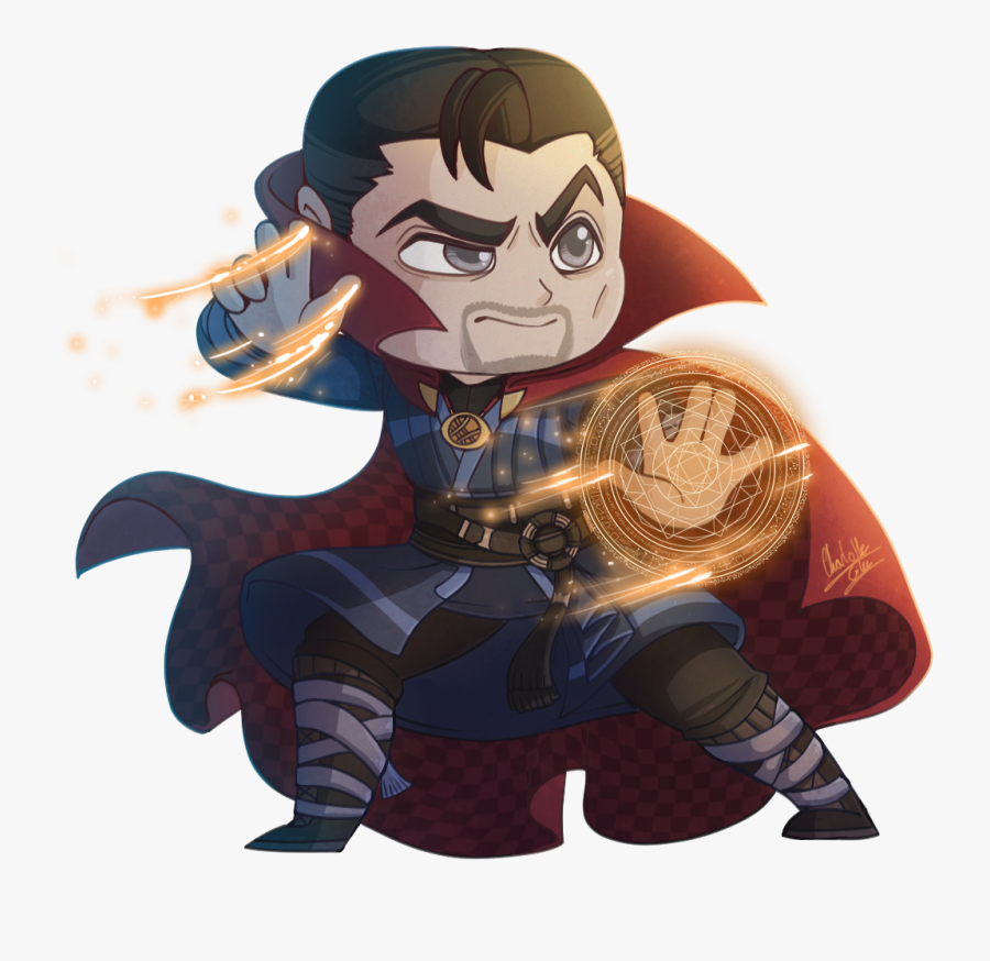 Transparent Strange Clipart - Doctor Strange Chibi Png, Transparent Clipart