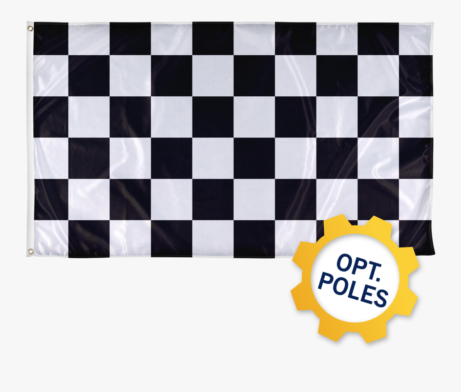 Checkered Flag 5 X 7 Checkerboard- - Race Flag Background Png, Transparent Clipart