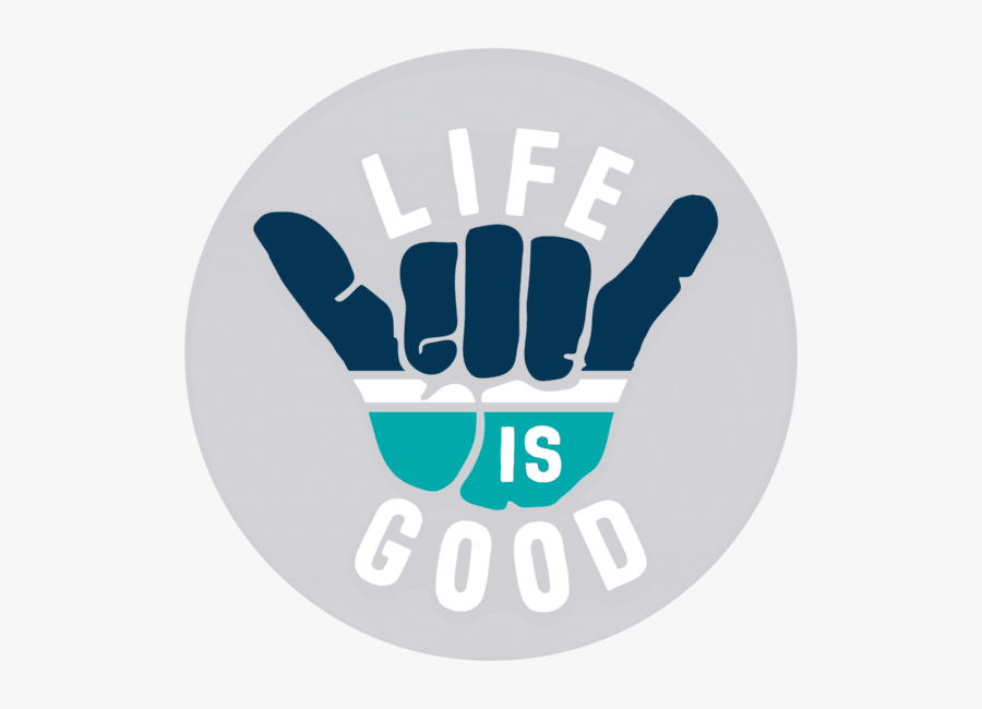 Hang Loose Sticker 45845 1 Lg - Hang Loose, Transparent Clipart