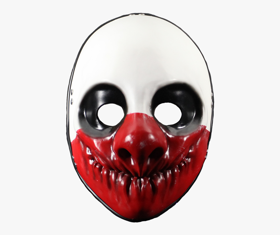 Transparent Wolf Face Png - Wolf Pay Day 2 Mask, Transparent Clipart
