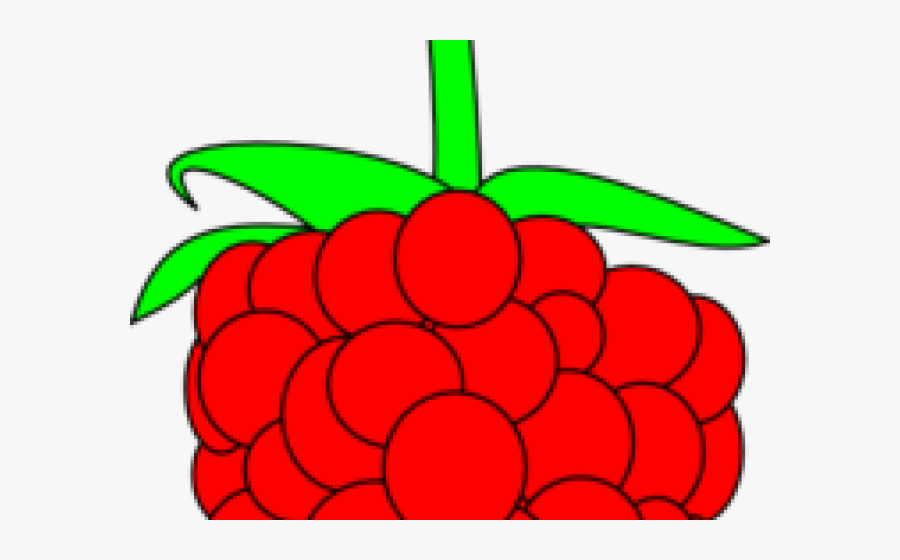 Raspberries Clipart Raspberry Fruit - Berry Clipart, Transparent Clipart